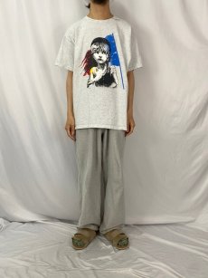 画像2: 00's Les Miserables ミュージカルプリントTシャツ XL (2)