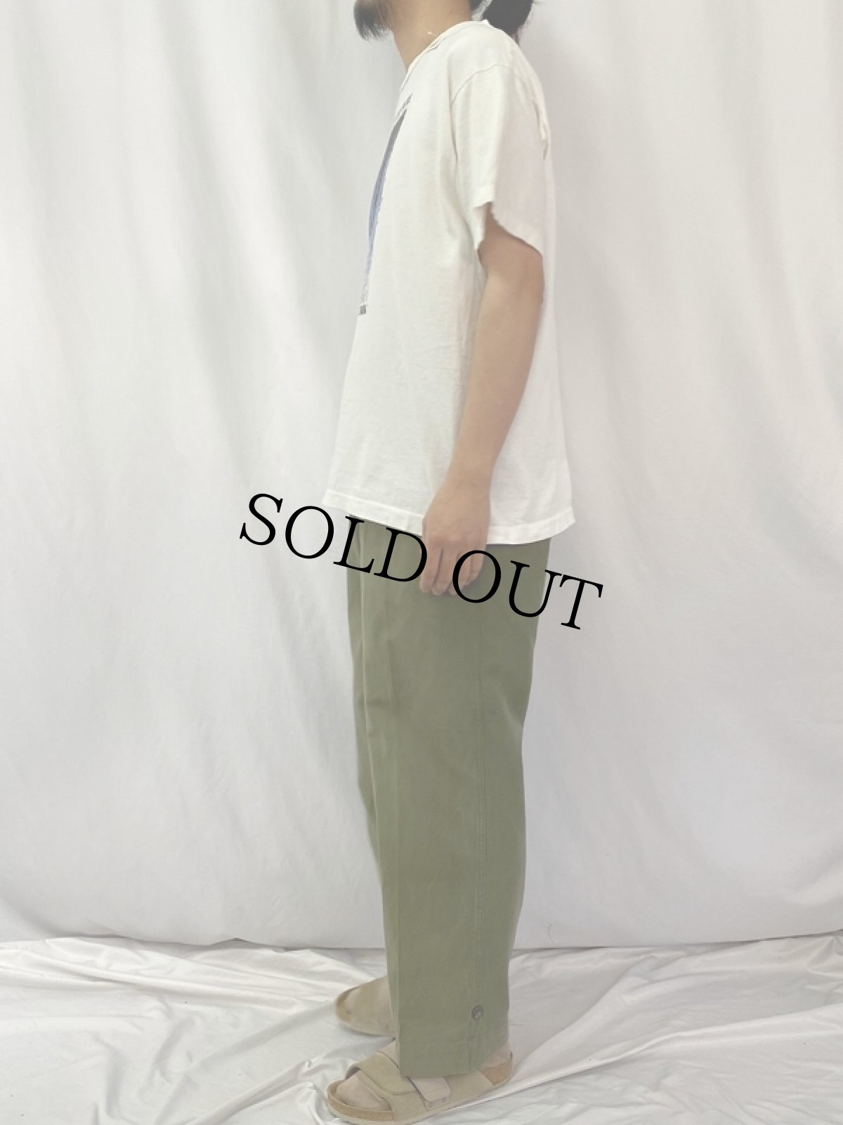 画像3: 50's U.S.ARMY Korean War チノトラウザーズ W30 (3)