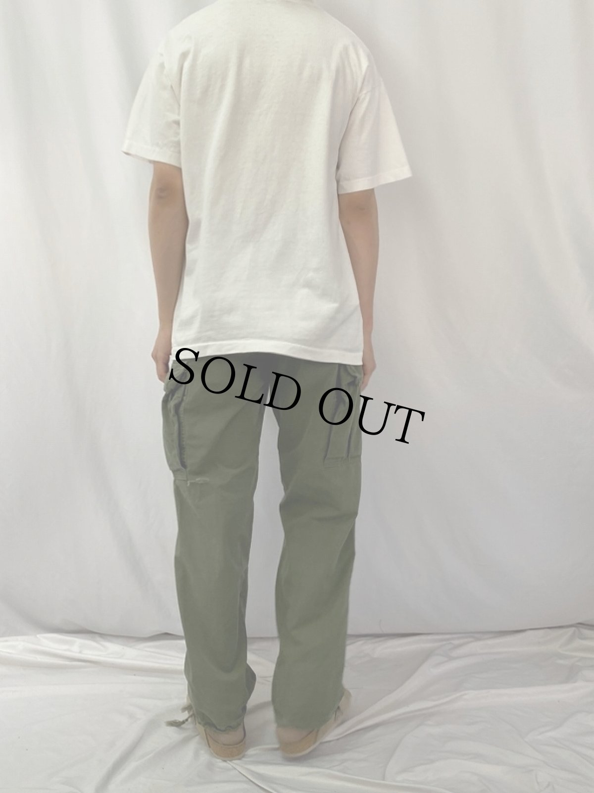 画像4: 60's U.S.ARMY コットンポプリン ジャングルファティーグパンツ 3rd SMALL-REGULAR (4)