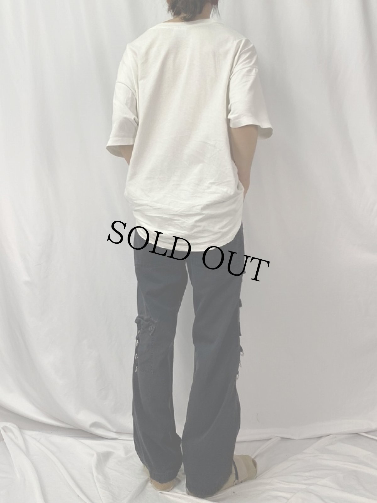 画像4: KIK WEAR デザインカーゴパンツ W35 (4)