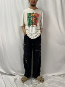 画像2: KIK WEAR デザインカーゴパンツ W35 (2)