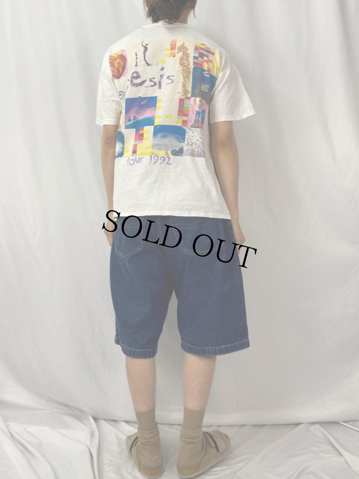 画像5: 1992 GENESIS USA製 ロックバンドツアーTシャツ XL (5)