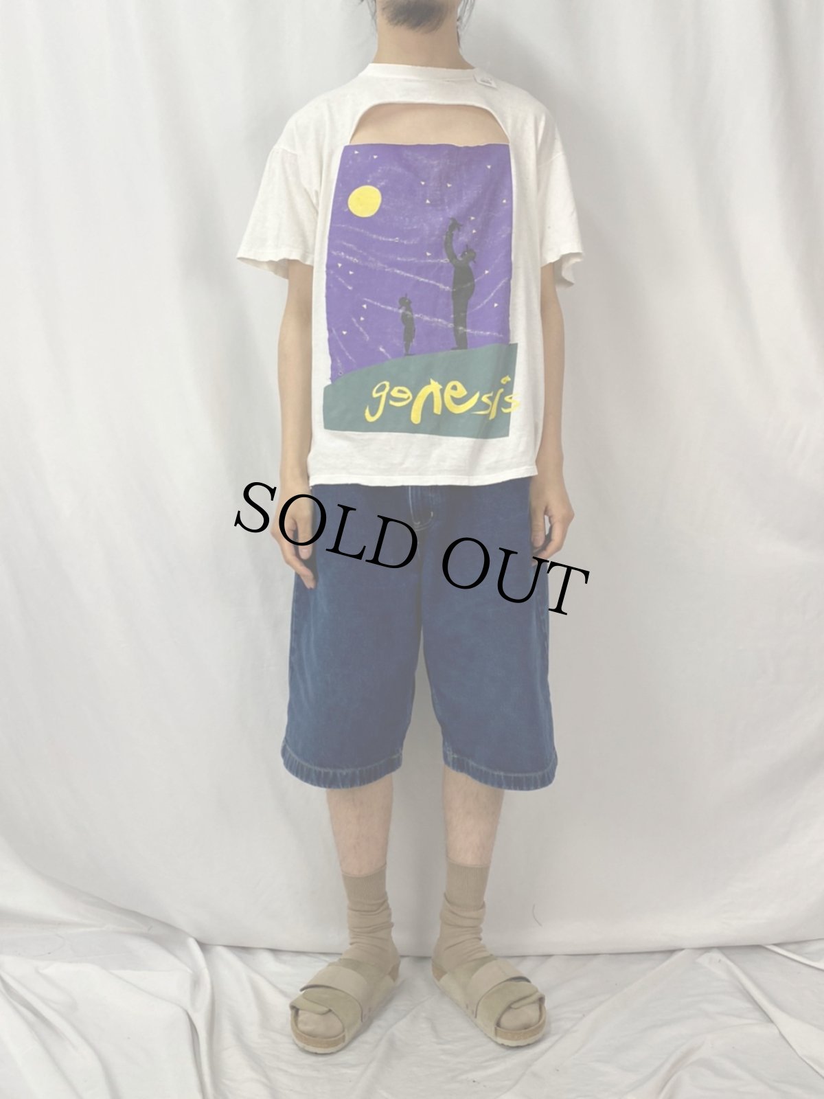 画像3: 1992 GENESIS USA製 ロックバンドツアーTシャツ XL (3)