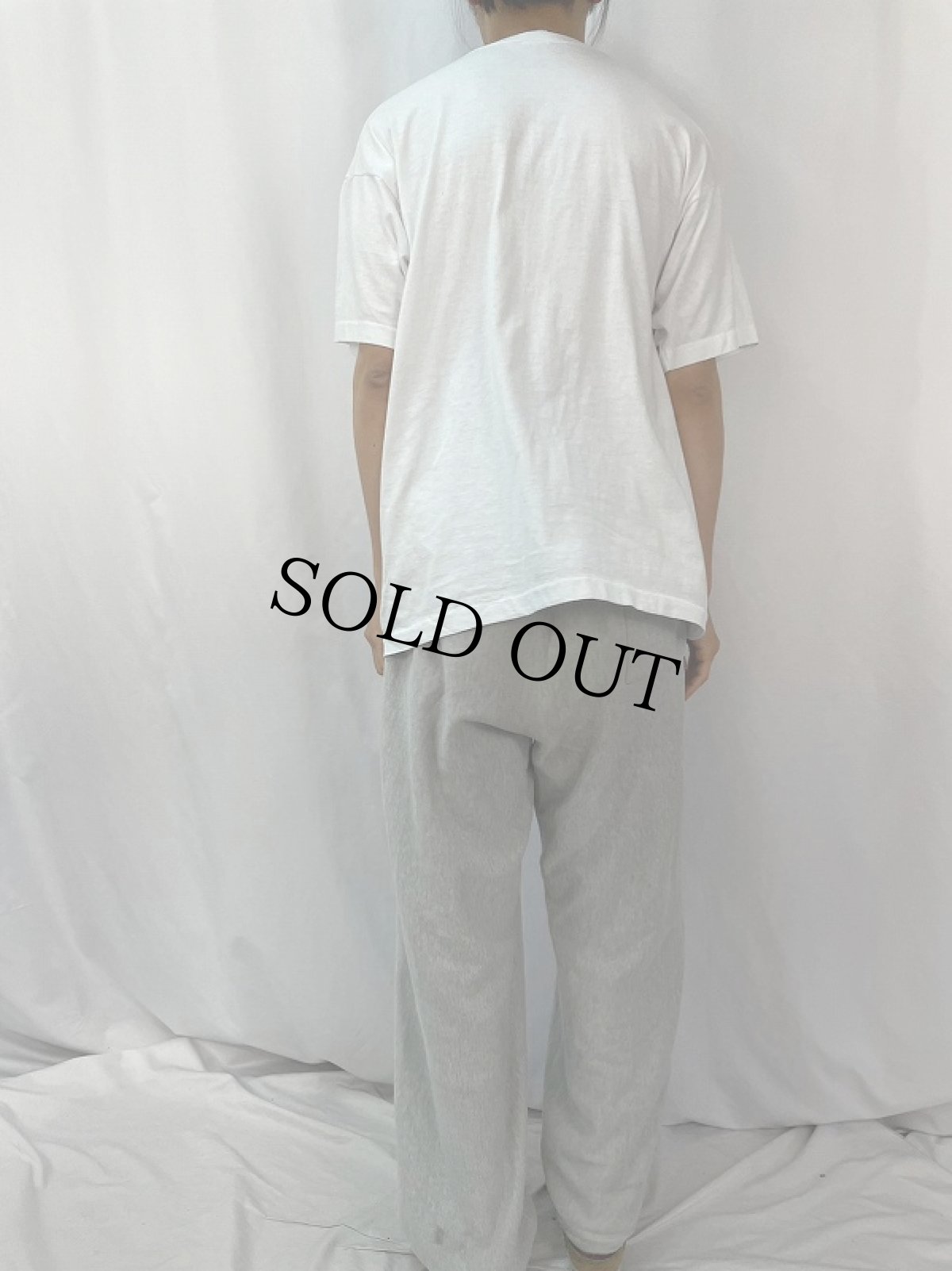 画像4: 90's MICKEY MOUSE & MINNIE MOUSE キャラクタープリントTシャツ XL (4)