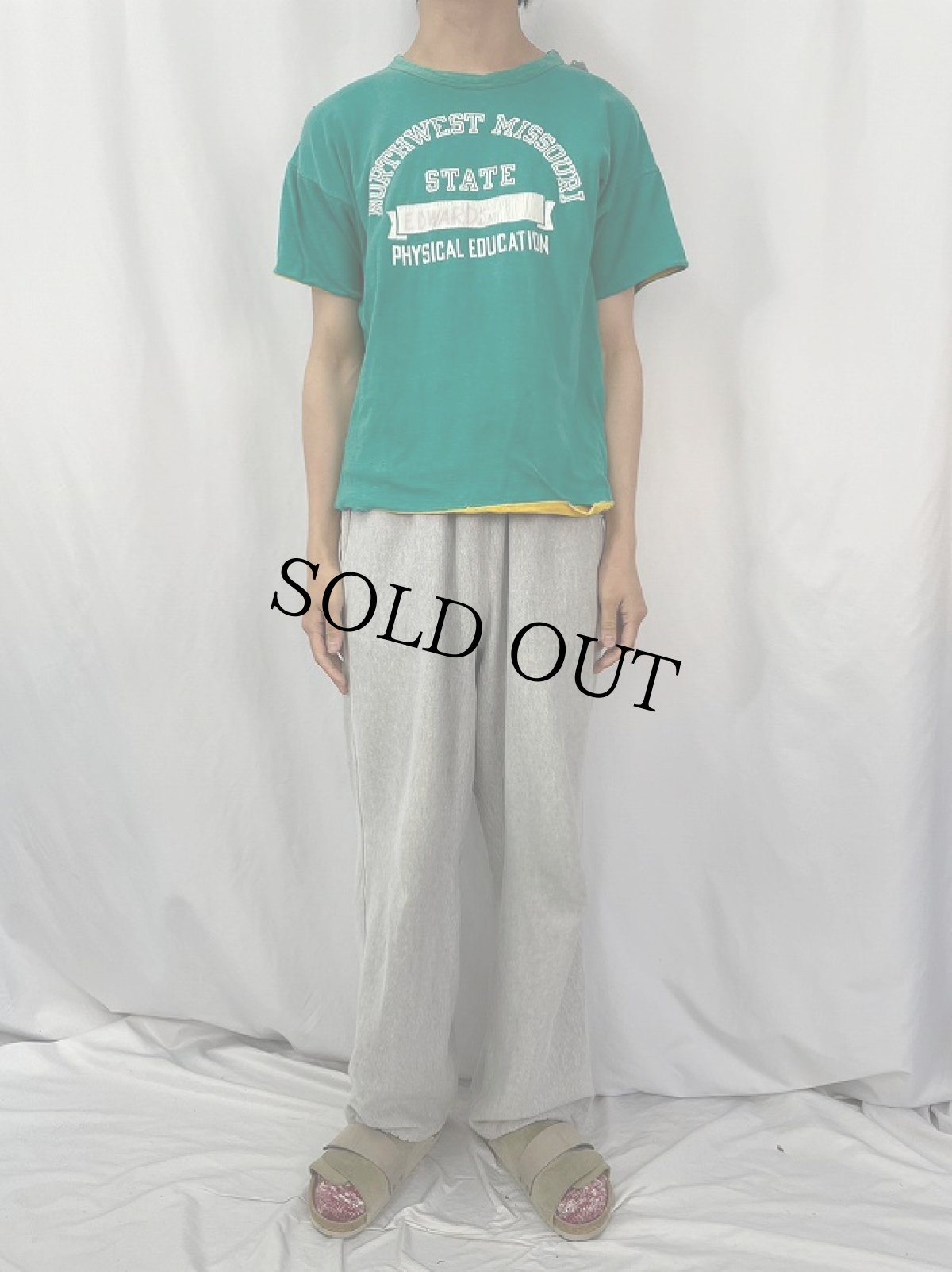 画像3: 60's Champion C中ランタグ "NORTHWEST MISSOURI" リバーシブルTシャツ L (3)