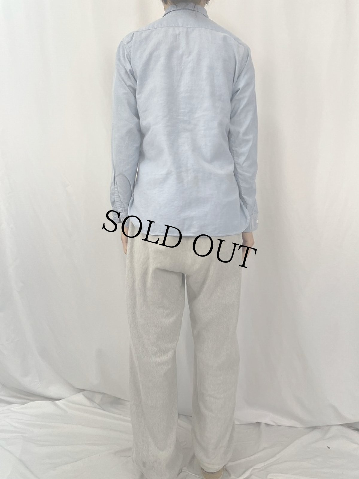 画像4: 50's U.S.AIR FORCE マチ付きオックスフォードシャツ (4)