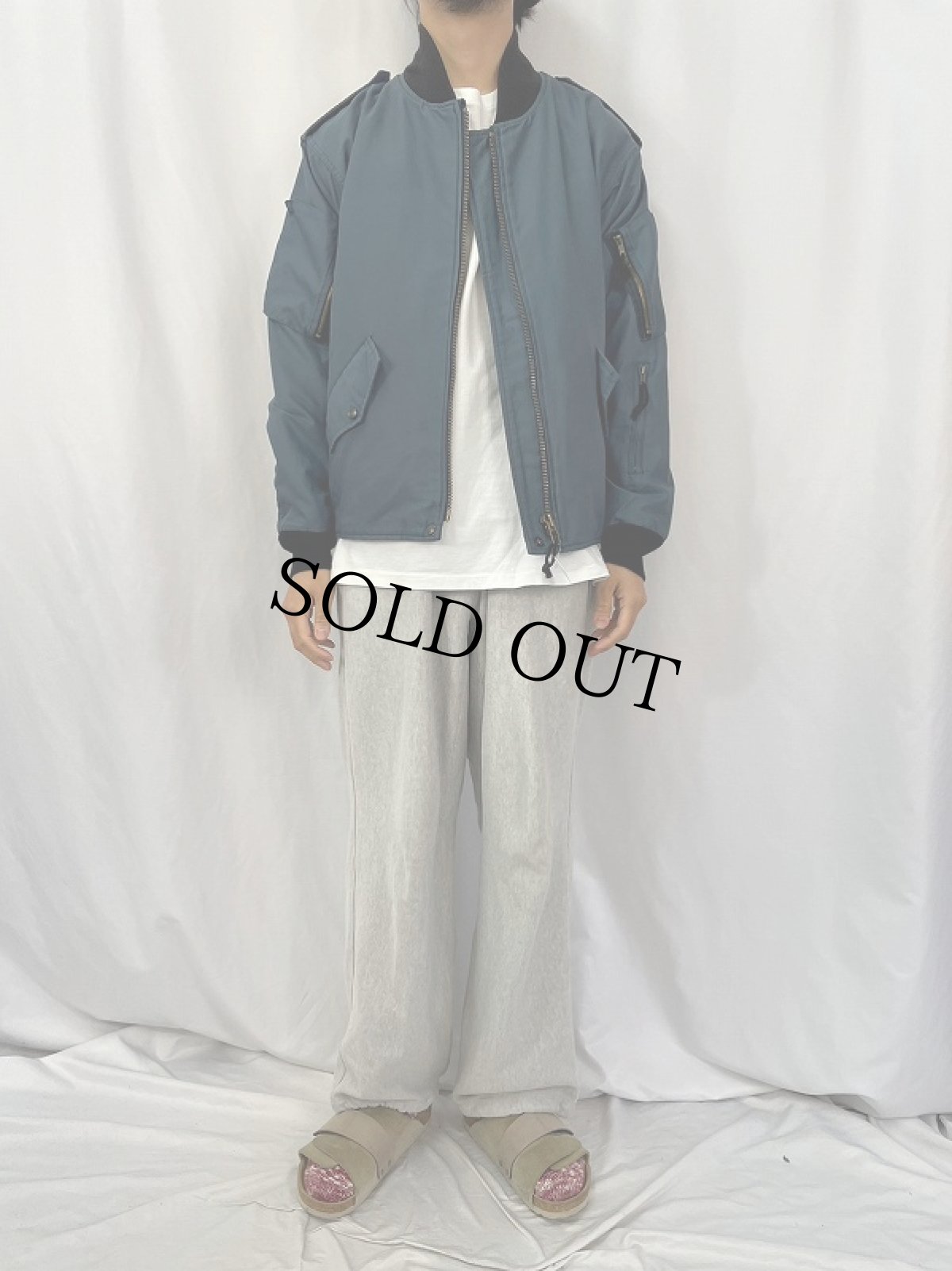 画像2: 2000's ROYAL CANADIAN AIR FORCE フライトジャケット (2)