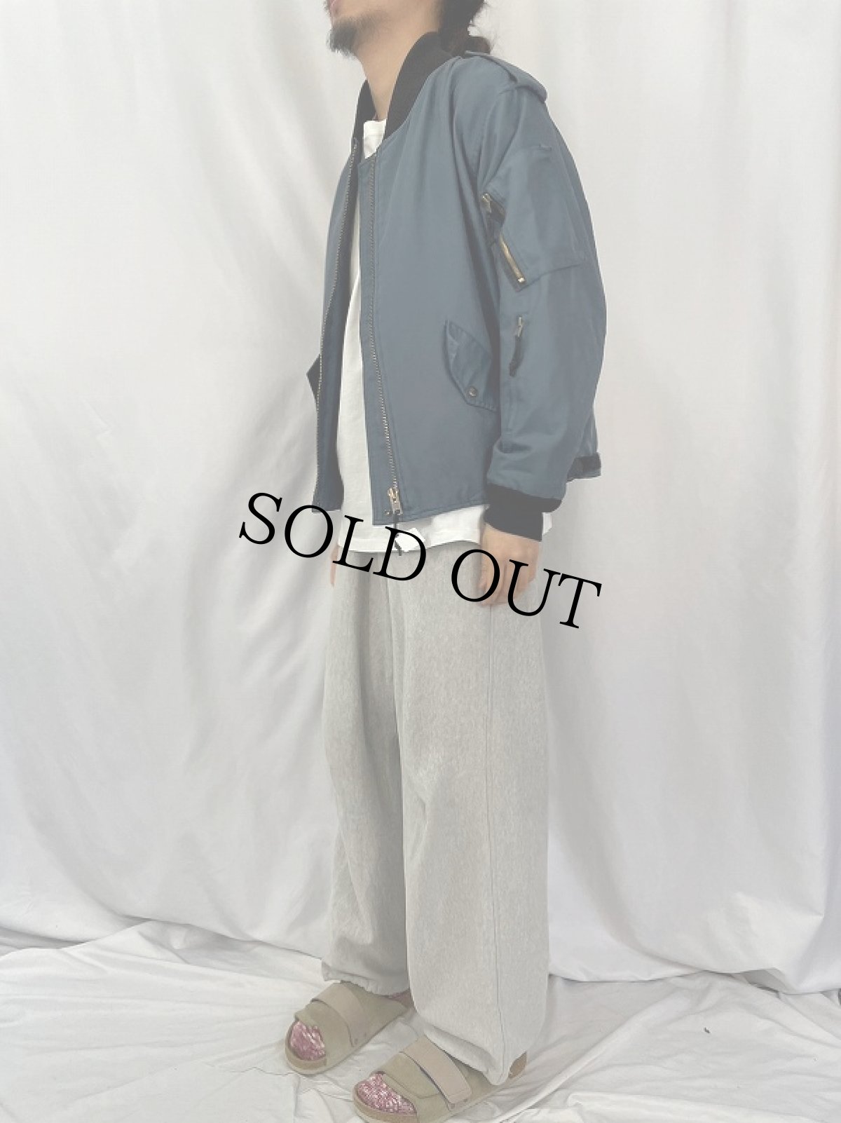 画像3: 2000's ROYAL CANADIAN AIR FORCE フライトジャケット (3)