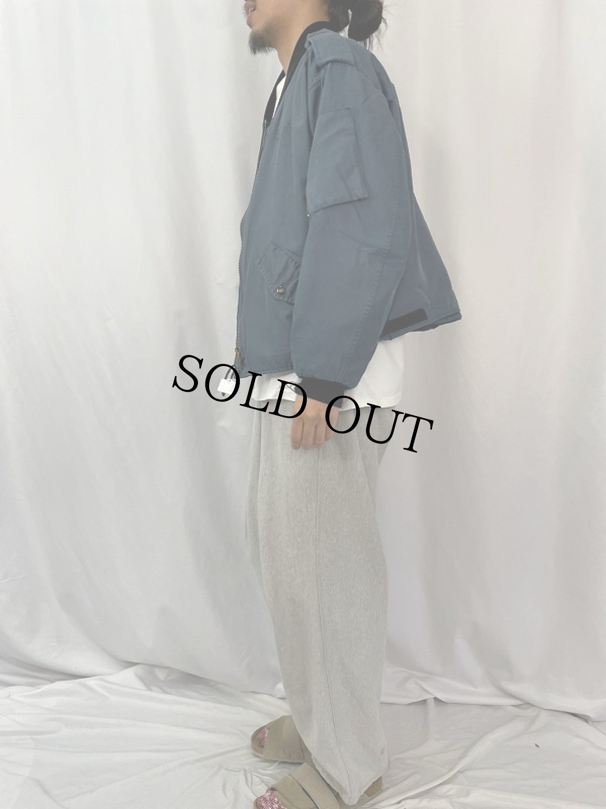 画像3: 90's ROYAL CANADIAN AIR FORCE フライトジャケット (3)