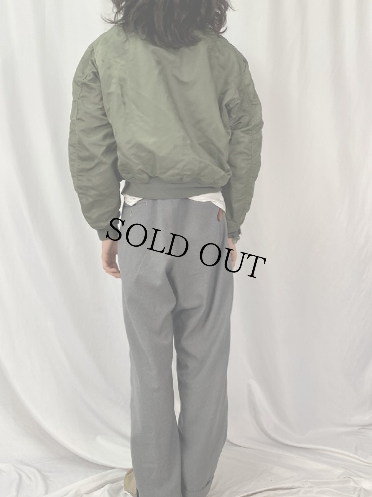 画像5: 70's U.S.AIR FORCE L-2B フライトジャケット LARGE (5)