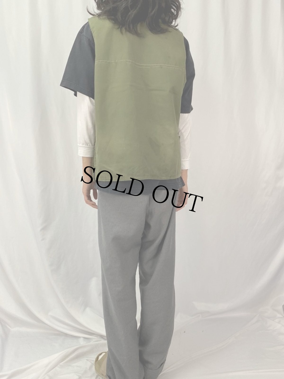 画像4: 60〜70's ハンティングベスト (4)