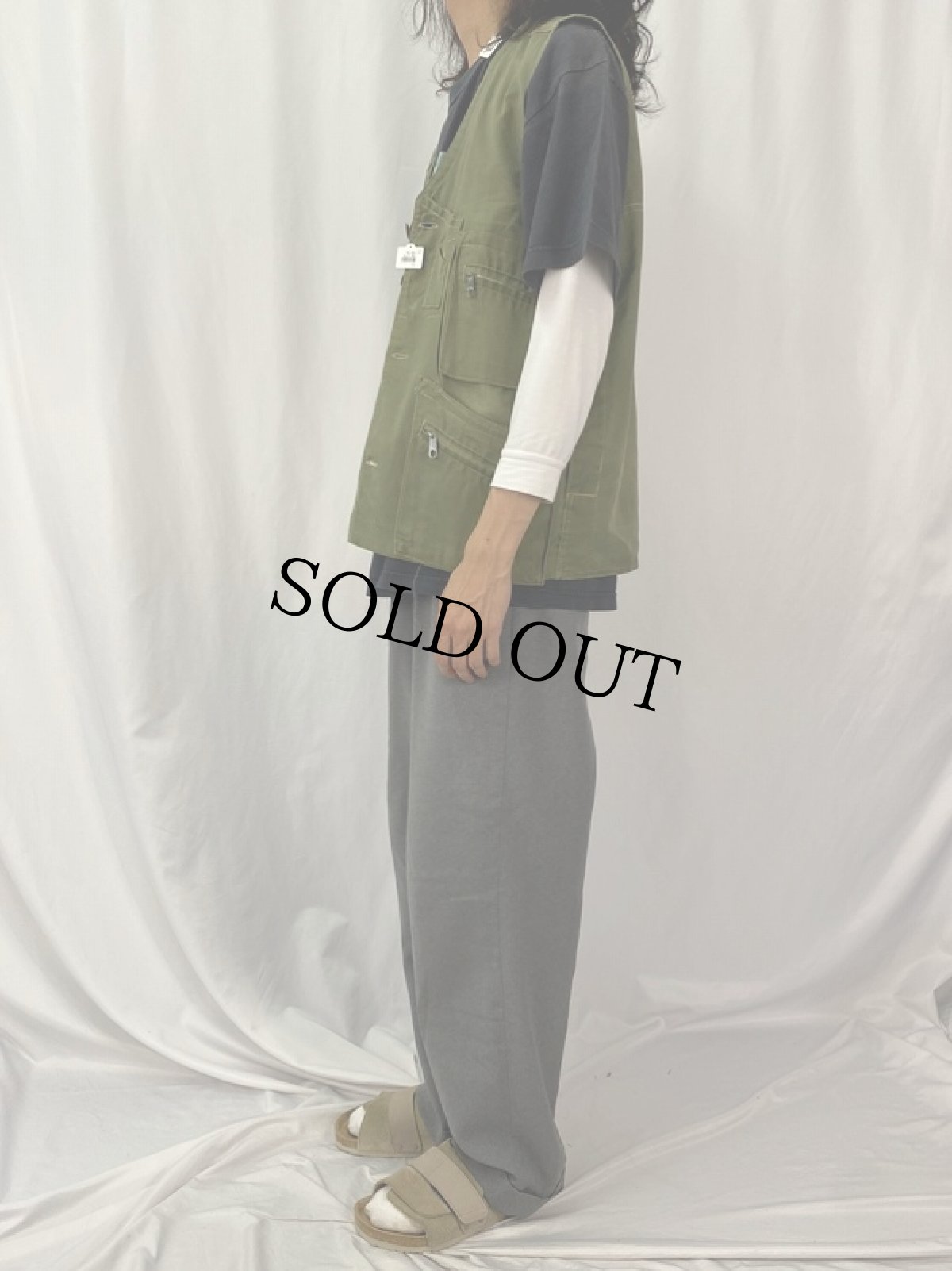 画像3: 60〜70's ハンティングベスト (3)