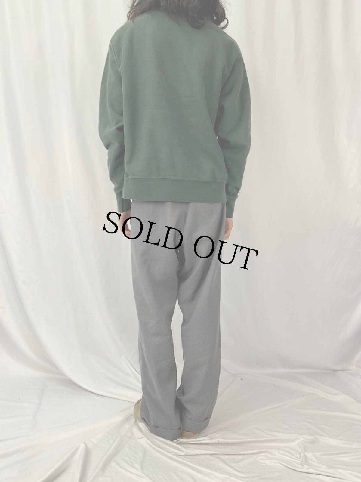 画像4: Champion REVERSE WEAVE "GEORGIA COLLEGE" プリントスウェット L (4)