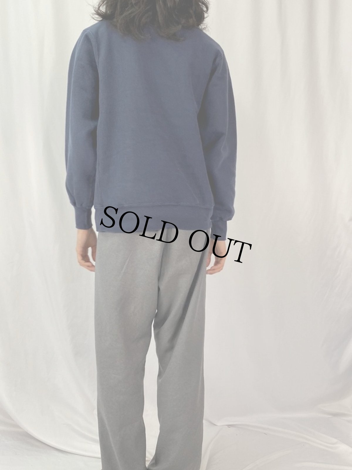 画像4: Champion ORIGINAL REVERSE WEAVE "TUFTS" プリントスウェット S NAVY (4)