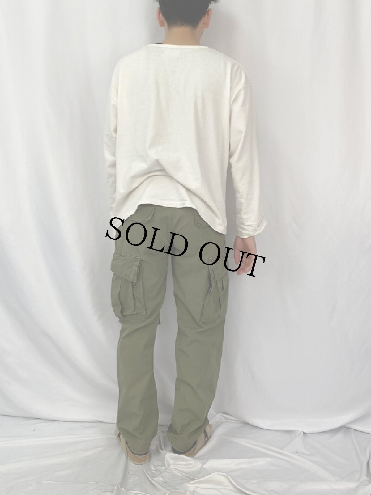 画像4: 60's U.S.ARMY ジャングルファティーグパンツ 5th SMALL REGULAR (4)