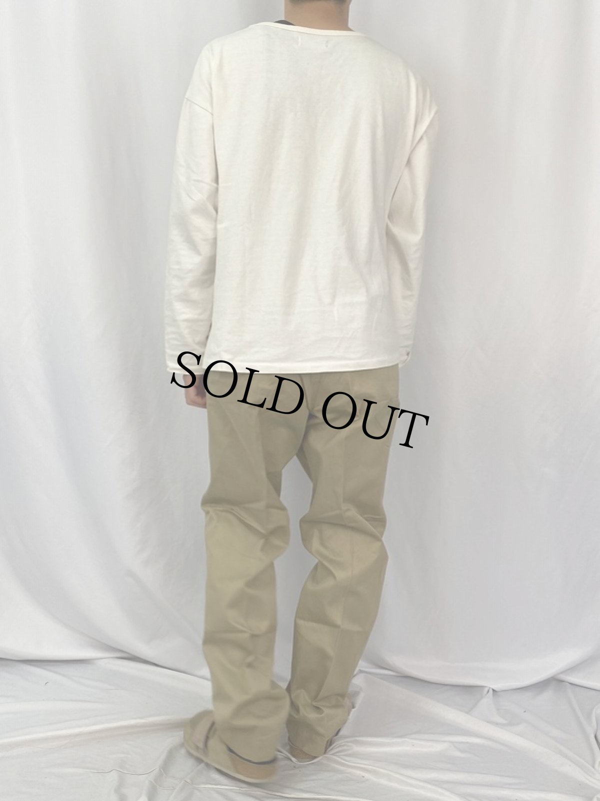 画像4: 70's U.S.ARMY チノトラウザーズ W32 (4)