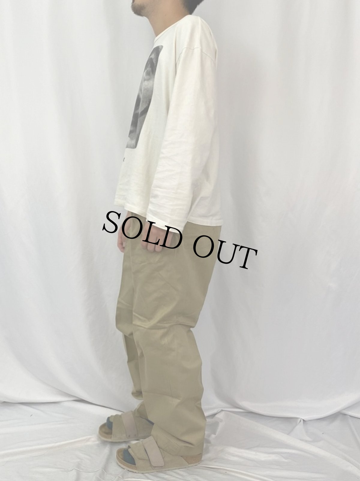 画像3: 70's U.S.ARMY チノトラウザーズ W32 (3)