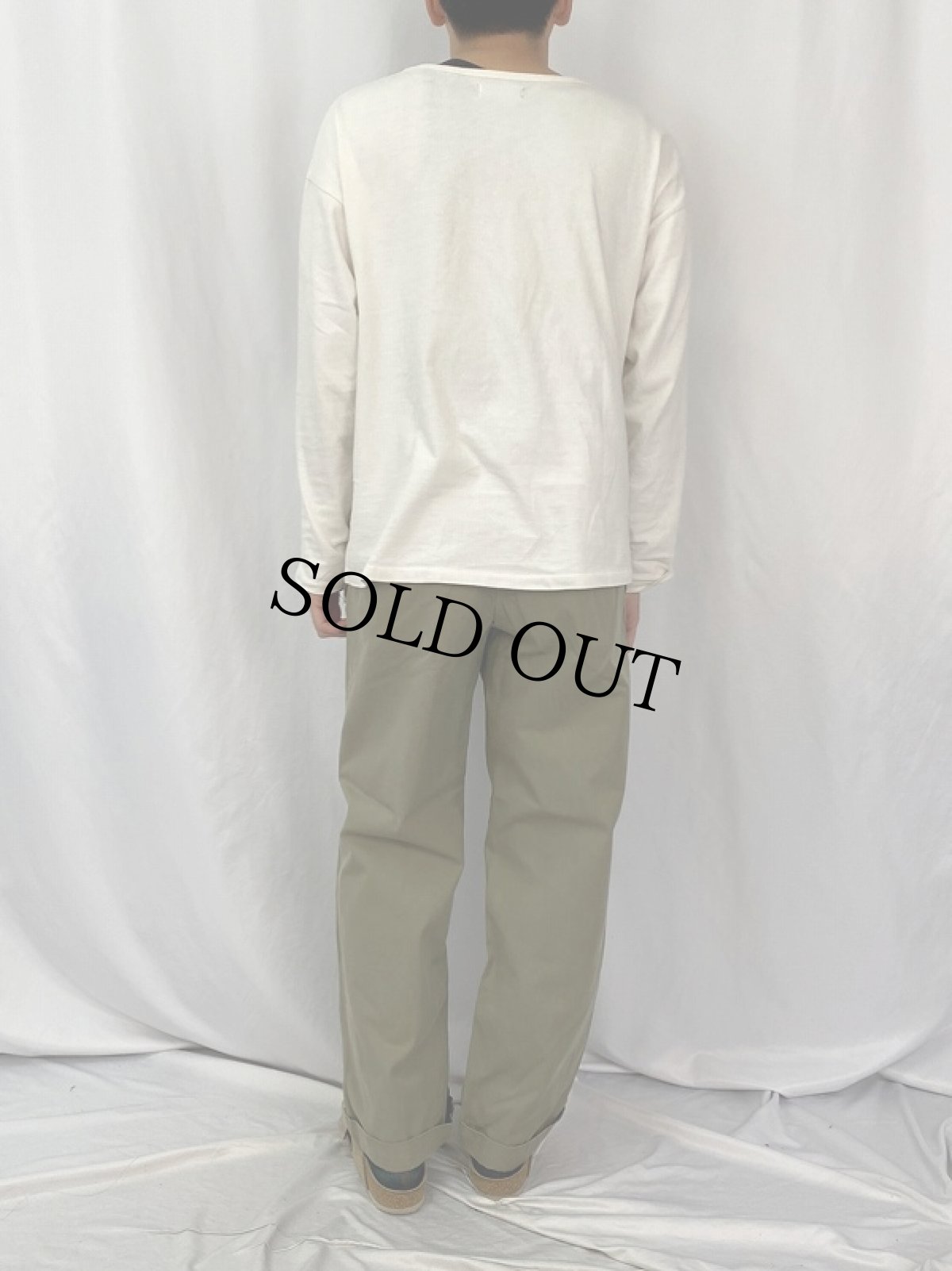 画像4: EURO 50's コットンツイル ワークパンツ W32 (4)