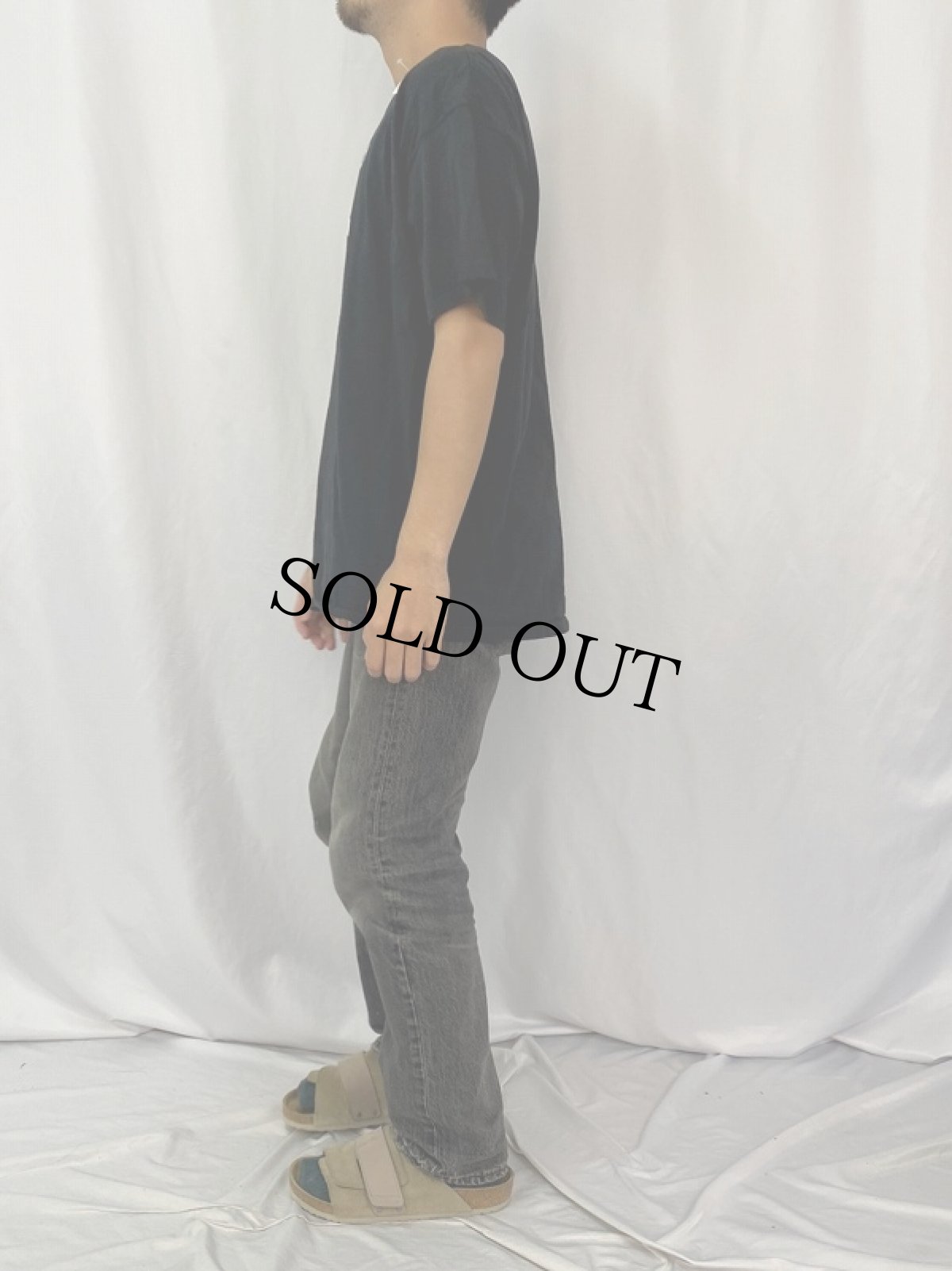 画像3: 00's ERASERHEAD ホラー映画プリントTシャツ XL (3)