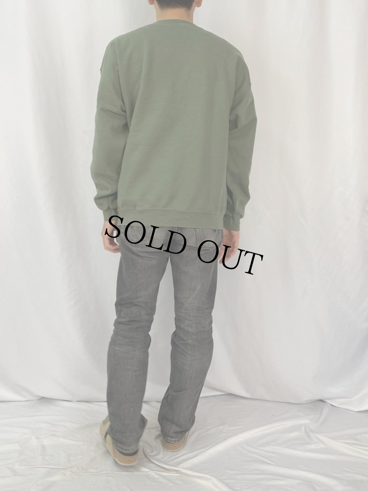 画像4: ブート Yves Saint-Laurent ロゴプリントスウェット (4)