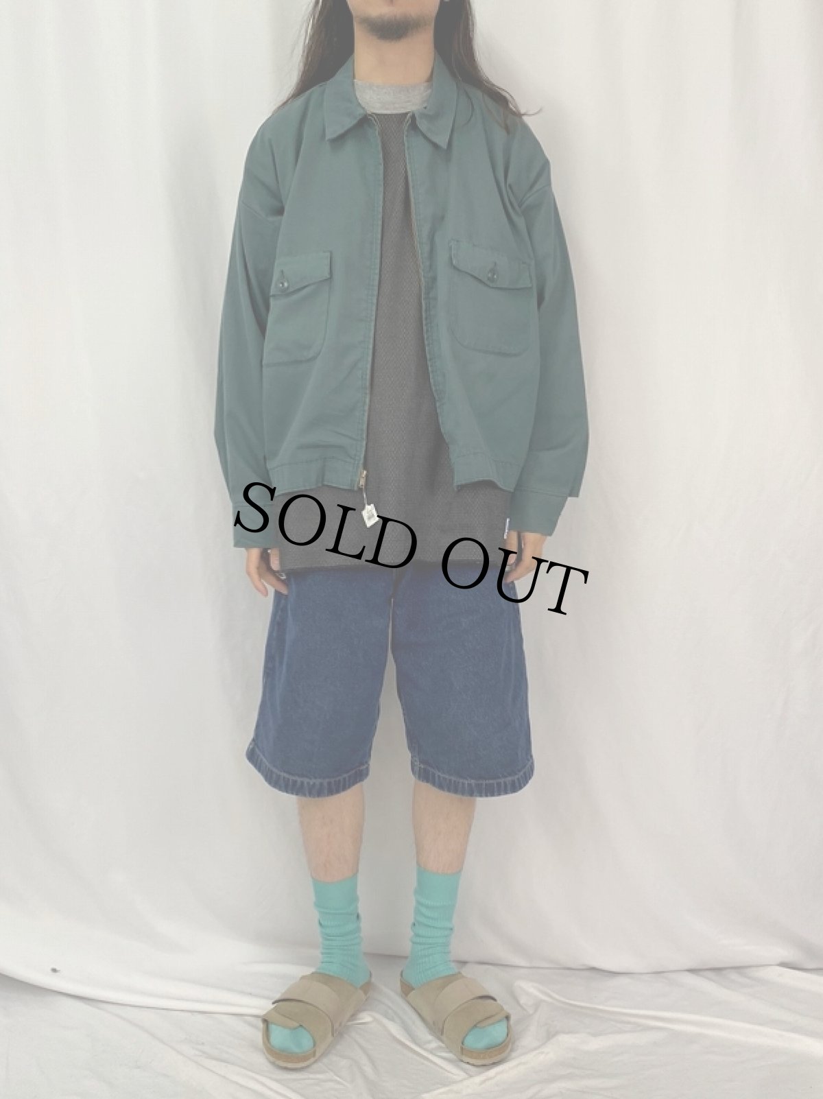 画像2: 70's ワークジャケット SIZE2 (2)