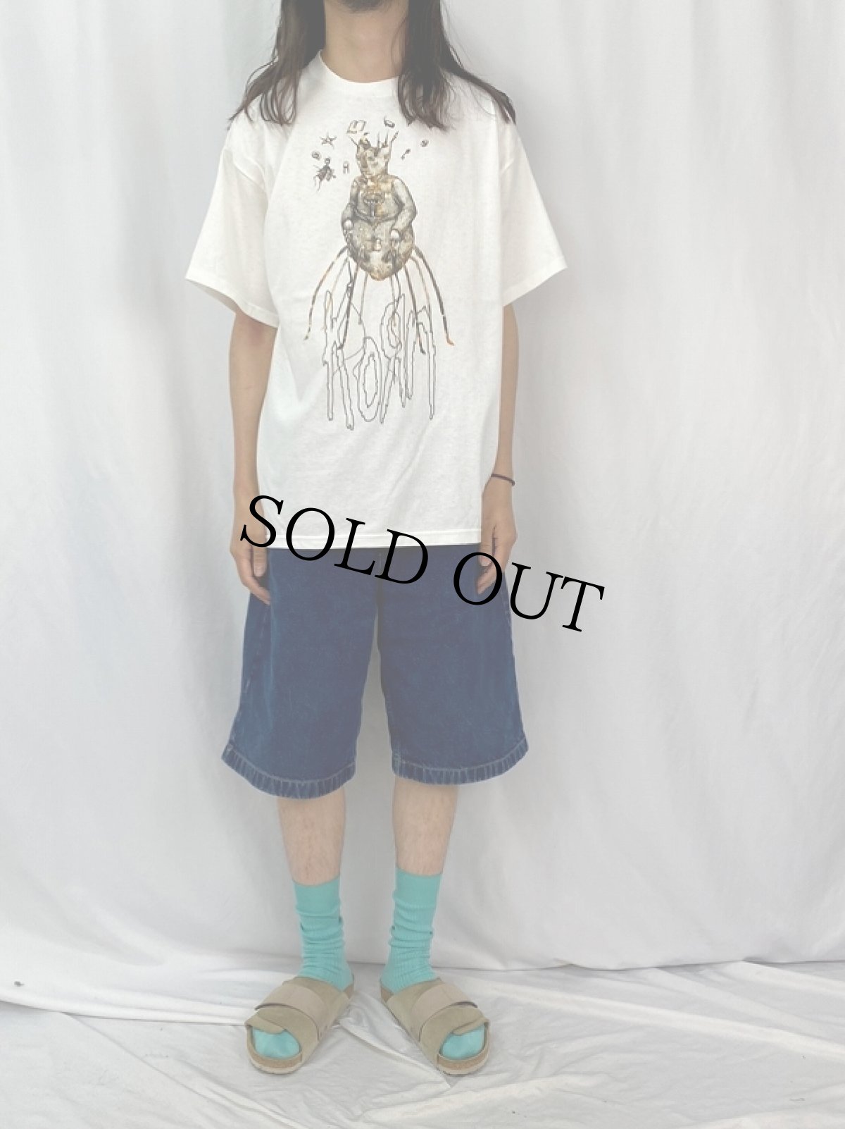 画像2: 2000's Korn "Untitled" メタルバンドTシャツ XL (2)