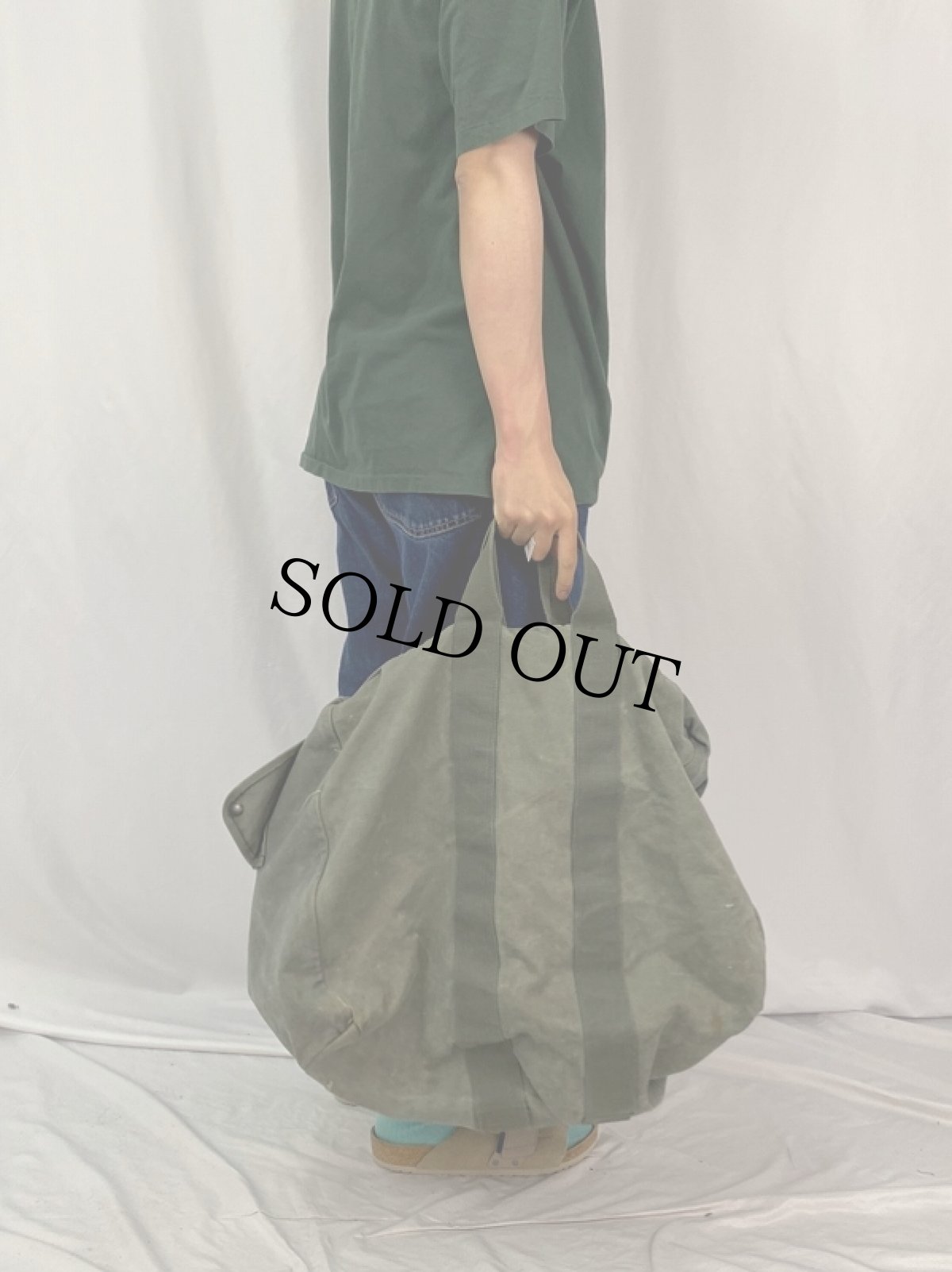 画像2: 70's U.S.AIR FORCE フライヤーズ キットバッグ (2)