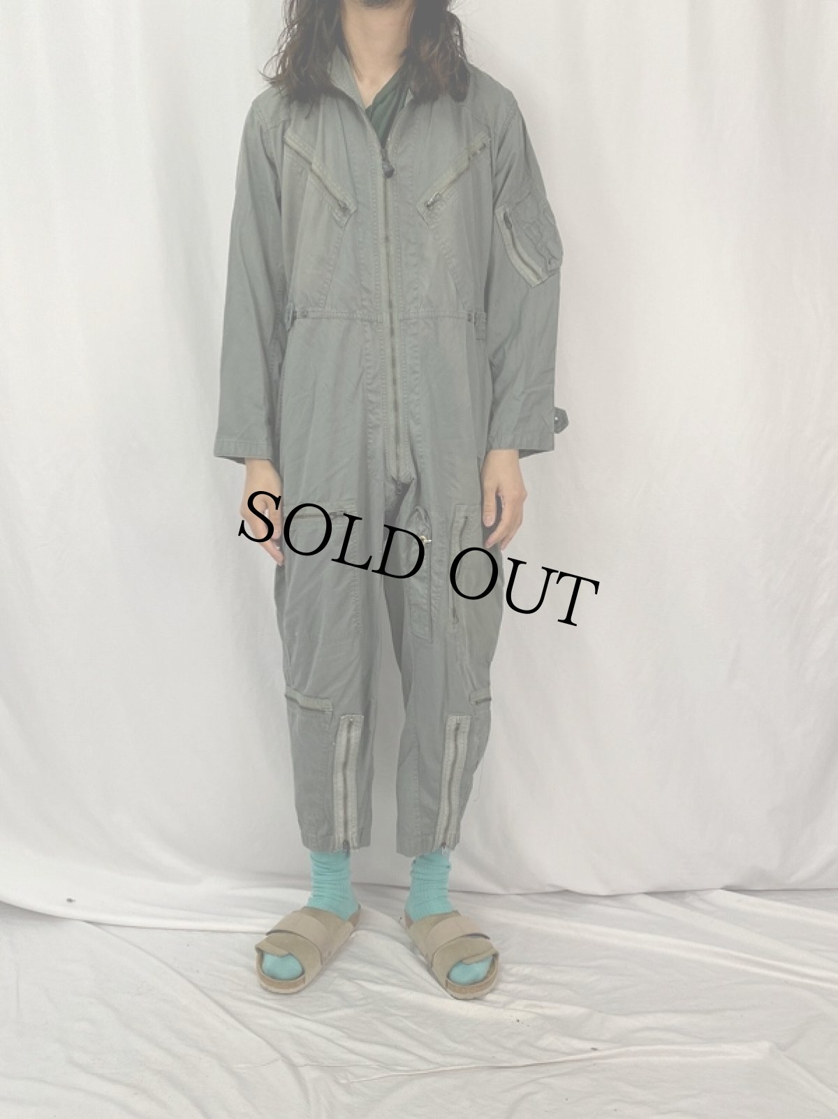 画像2: U.S.AIR FORCE K-2B VERY LIGHT FLYING SUIT MEDIUM-SHORT (2)