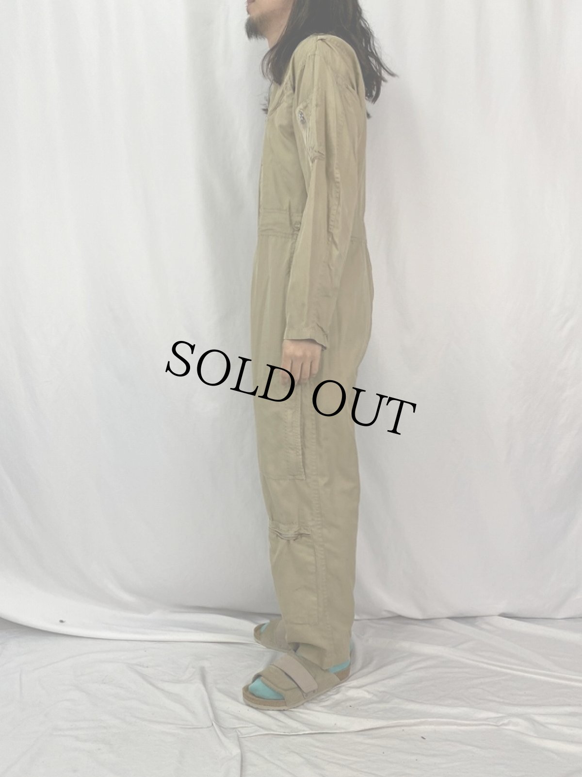 画像3: 50's BUAER-U.S.NAVY サマーフライトスーツ SIZE40L (3)