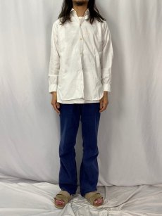 画像2: 60〜70's Country FRANCE製 コットンシャツ SIZE39 (2)