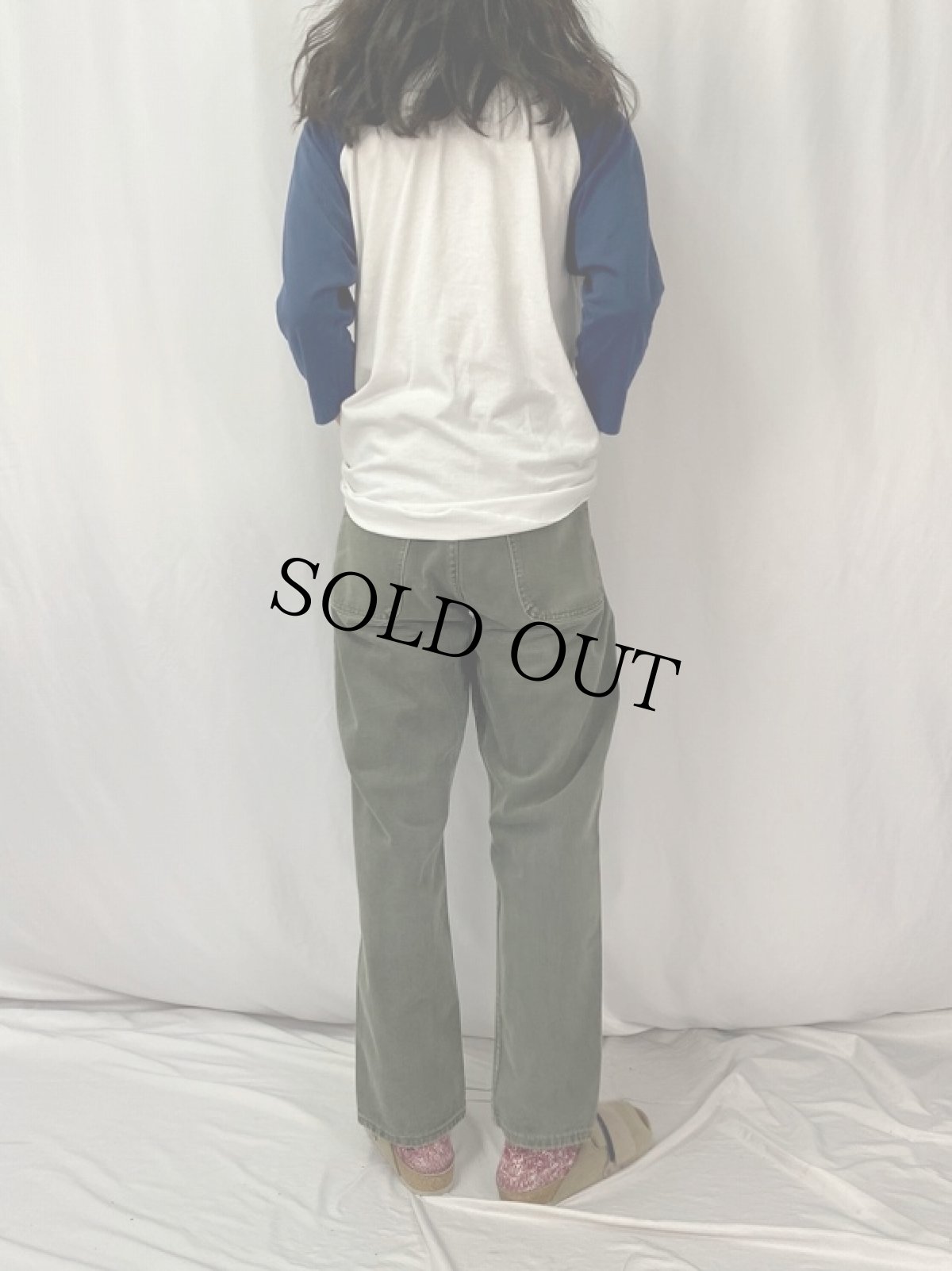 画像4: 90's Levi's L2 USA製 "LOOSE FIT" カラーデニムパンツ W36 (4)