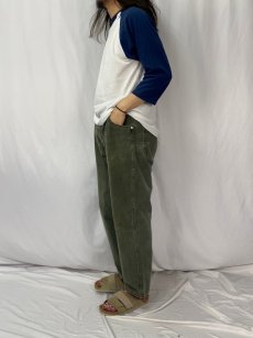 画像3: 90's Levi's L2 USA製 "LOOSE FIT" カラーデニムパンツ W36 (3)