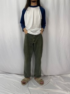 画像2: 90's Levi's L2 USA製 "LOOSE FIT" カラーデニムパンツ W36 (2)