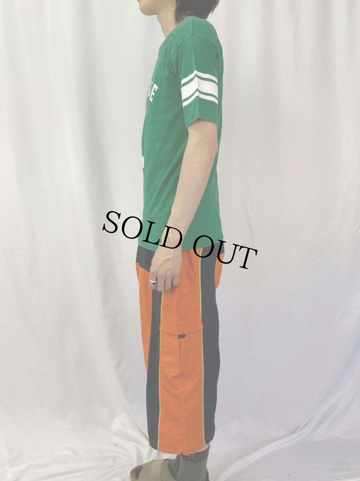 画像3: 70's Champion USA製 バータグ "NOTRE DAME 1" プリントTシャツ L (3)