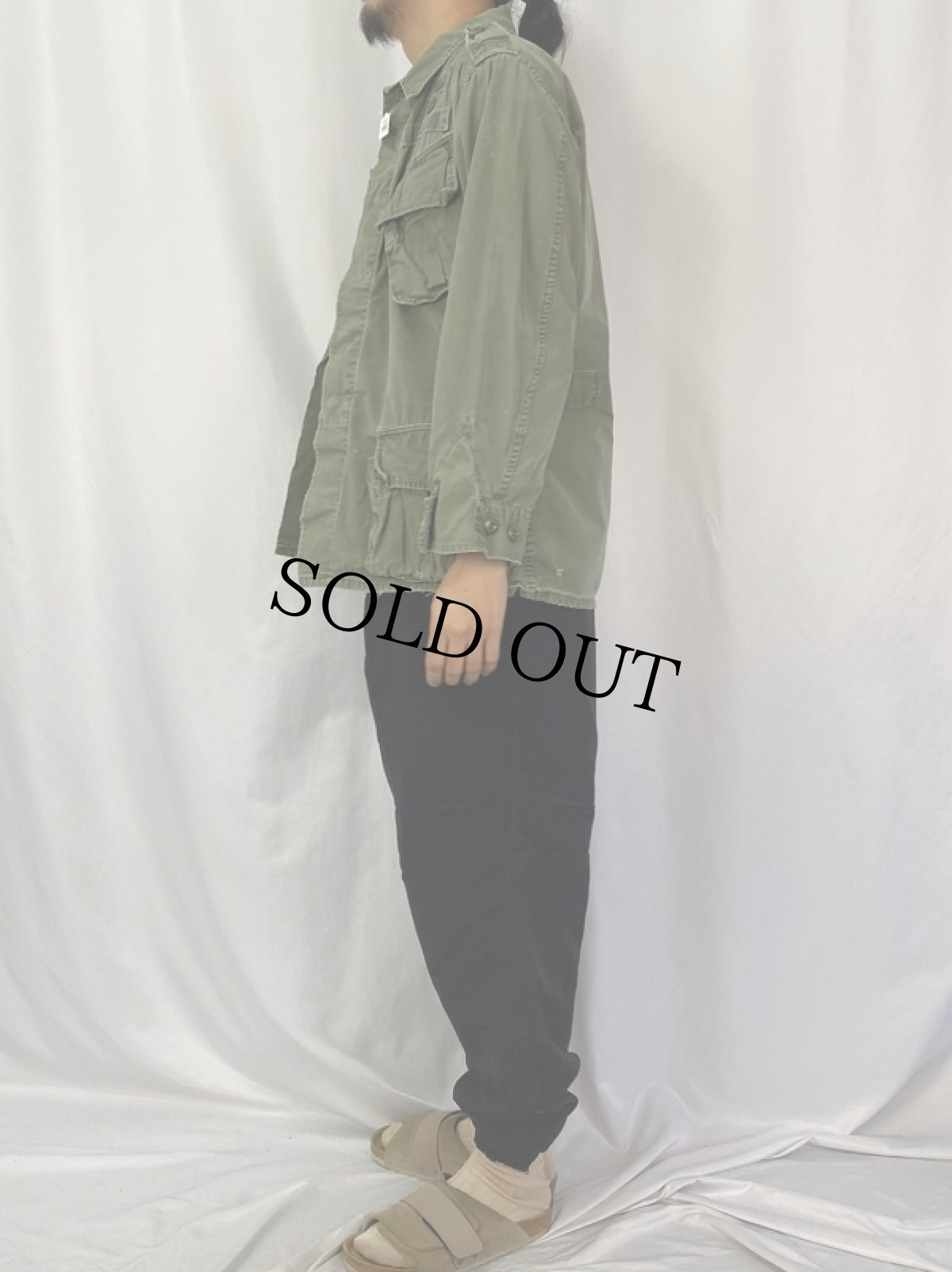 画像3: 60's U.S.ARMY ジャングルファティーグジャケット 2nd (3)