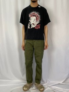 画像2: 90's EXPLOITED "PUNKS NOT DEAD" ハードコアパンクバンドTシャツ XL (2)