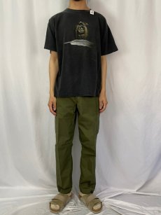 画像2: 90's The Chemical Brothers "Block Rockin' Beats" ダンスミュージックユニット プリントTシャツ BLACK (2)
