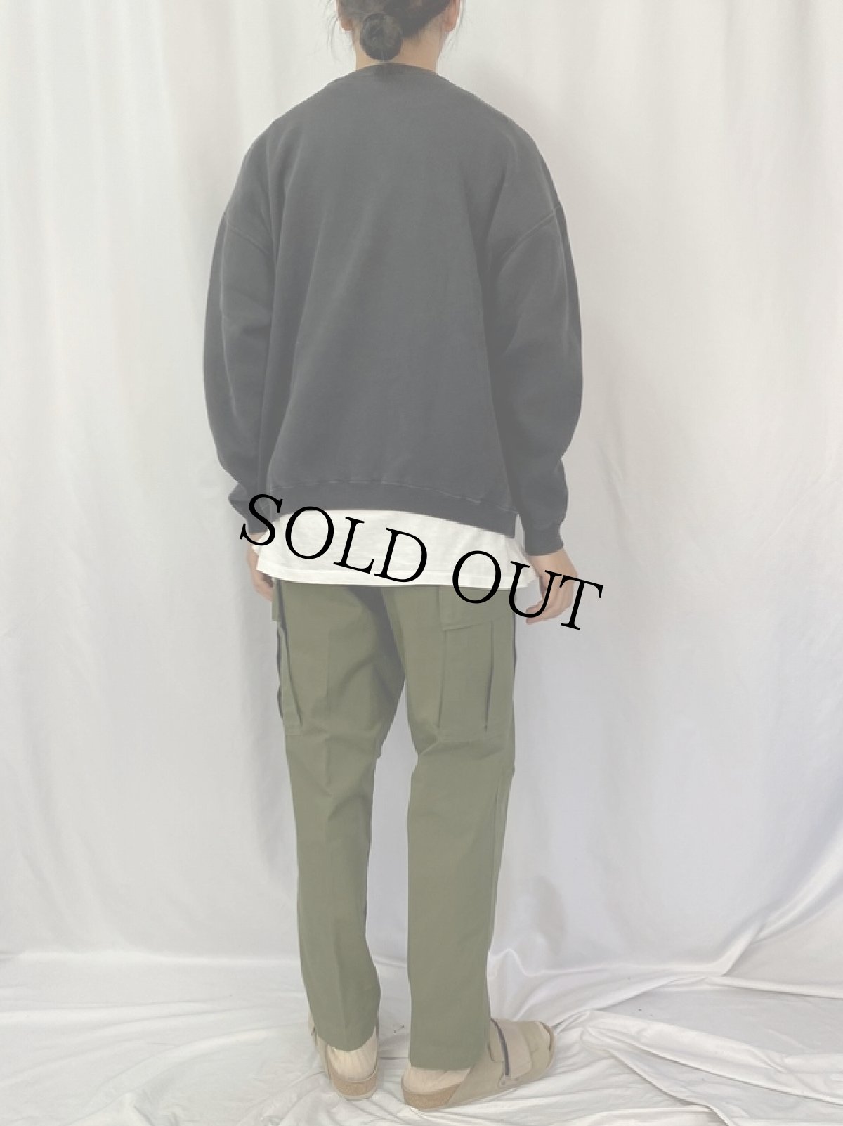 画像4: 90's〜 BLIND PIG RECORDS レコードレーベール 刺繍スウェット XXL (4)