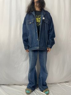 画像2: 90's GAP デニムジャケット XL (2)