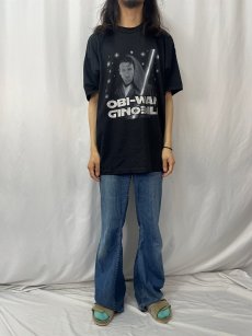 画像2: "OBI-WAN GINOBILI" パロディTシャツ XL (2)