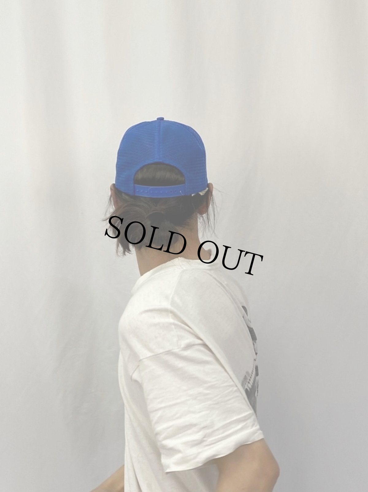 画像4: 90's〜 IBM 企業ロゴ スナップバックメッシュキャップ  (4)