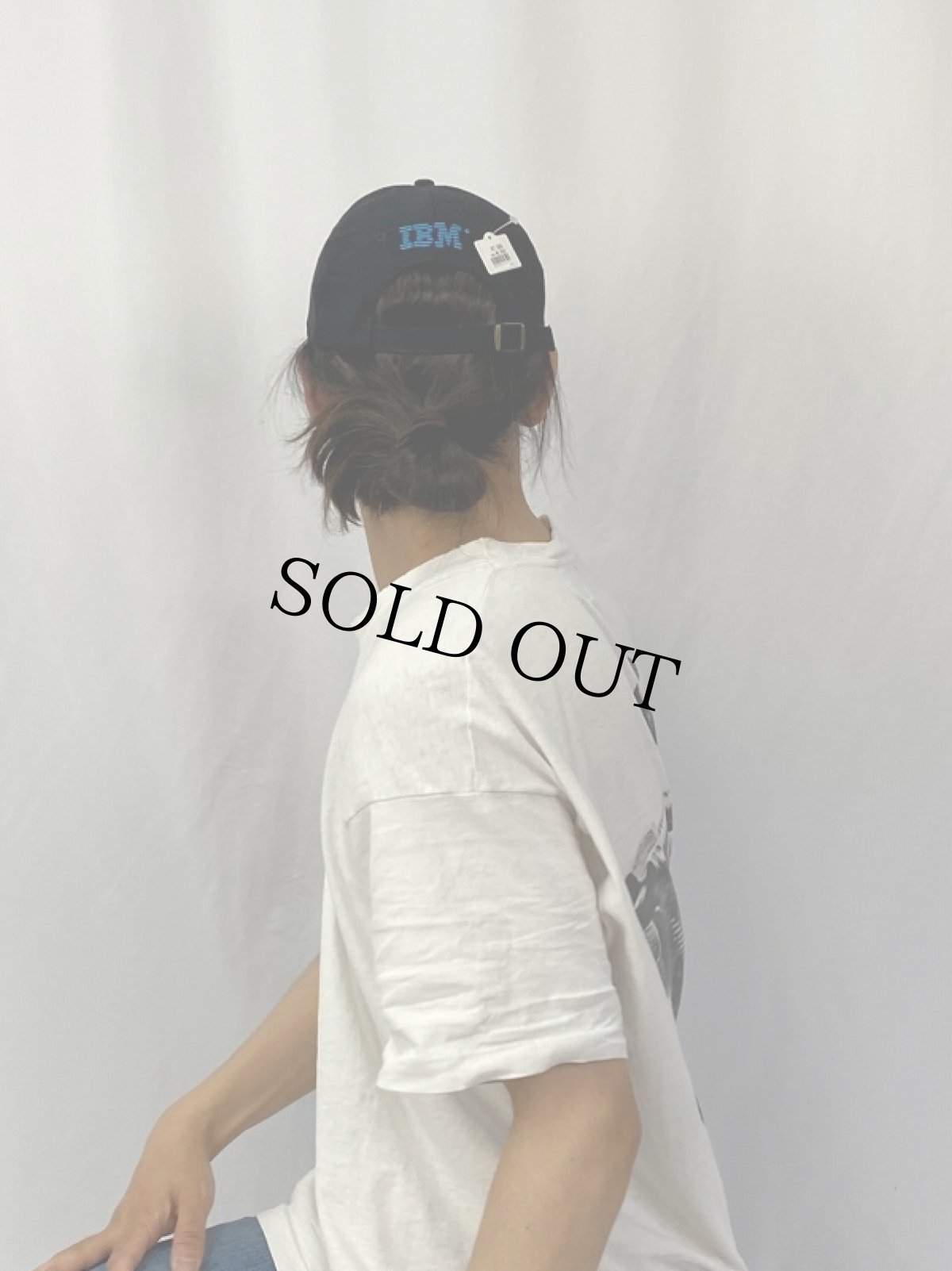 画像4: IBM "SHARK ATTACK" サメ刺繍 コンピューター企業キャップ (4)