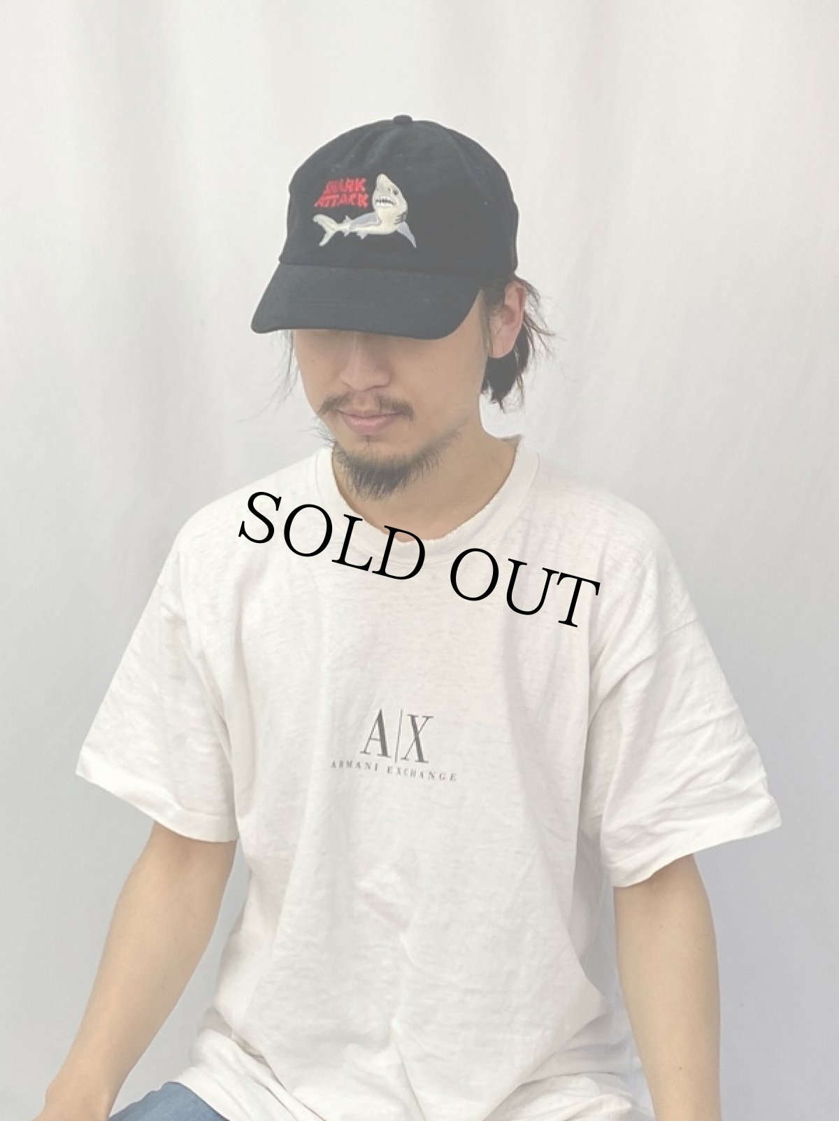 画像2: IBM "SHARK ATTACK" サメ刺繍 コンピューター企業キャップ (2)