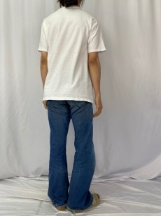 画像4: 90's NYSE USA製 クマプリント 企業Tシャツ XL (4)