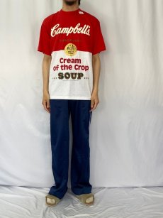 画像2: 80's Campbell's Soup "Cream of the Crop" プリントTシャツ DEADSTOCK L (2)