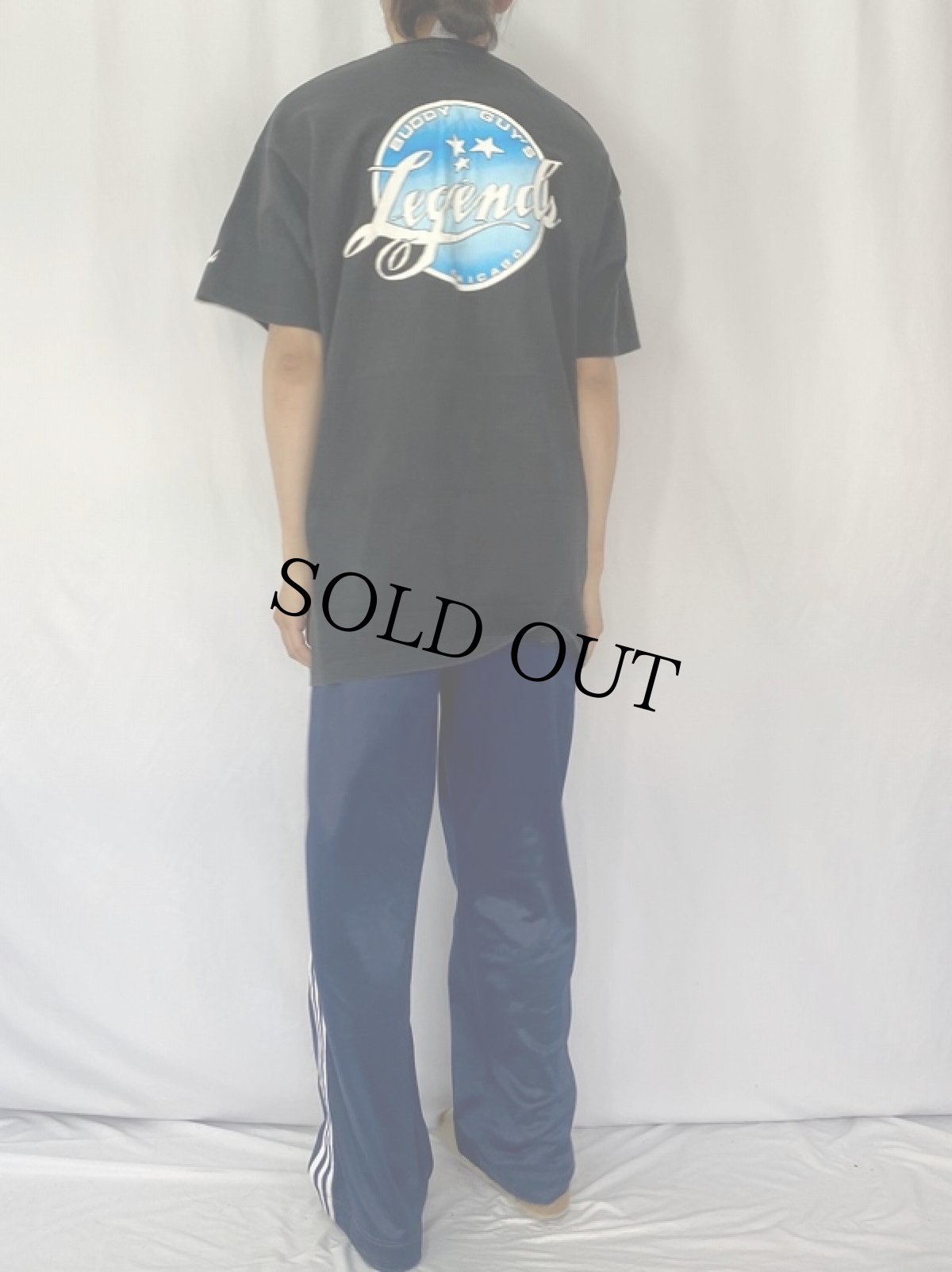 画像4: 90's Buddy Guy USA製 ギタリストプリントTシャツ XXL (4)