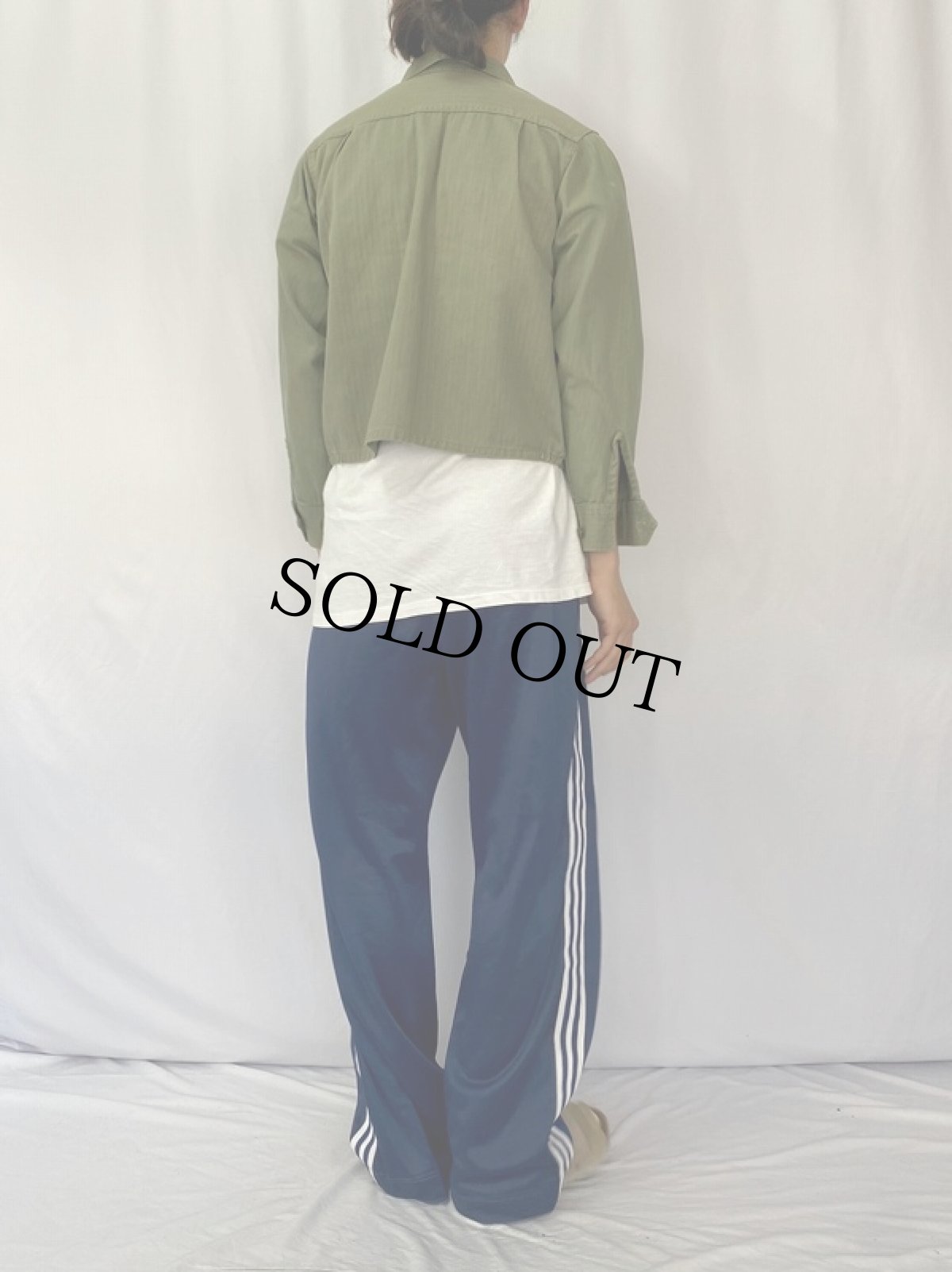 画像4: 60's U.S.ARMY-REGULATION HBTジャケット S (4)