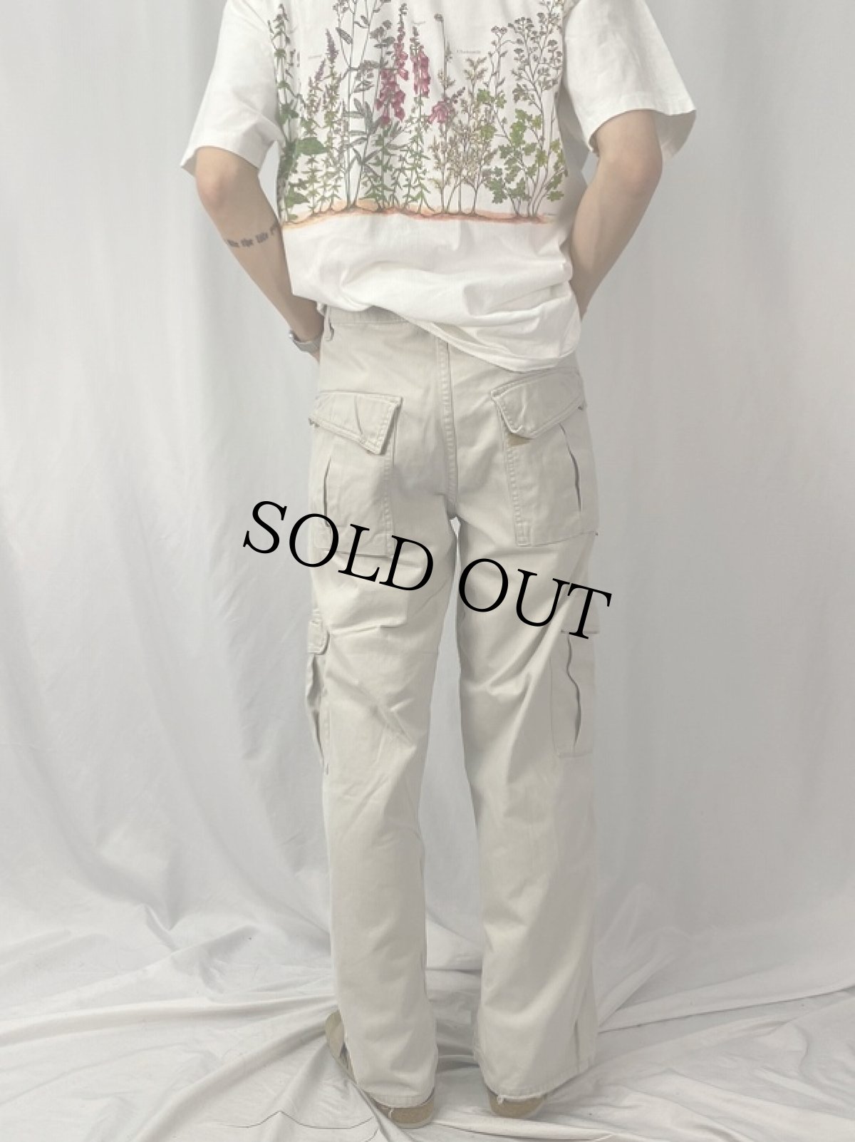 画像4: 2000's Levi's SILVERTAB コットンカーゴパンツ W34 (4)