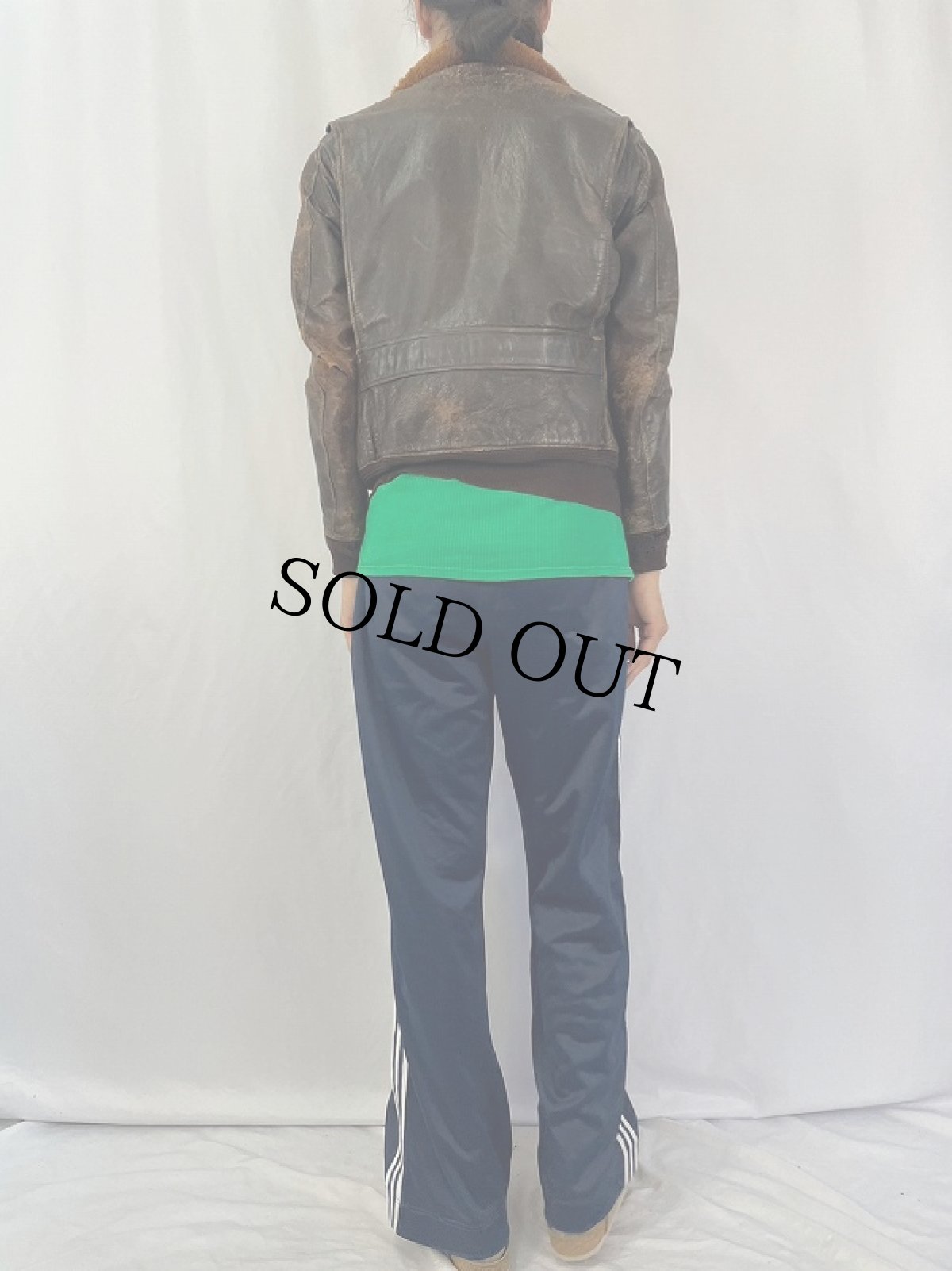 画像4: 50's U.S.NAVY G-1 フライトジャケット (4)