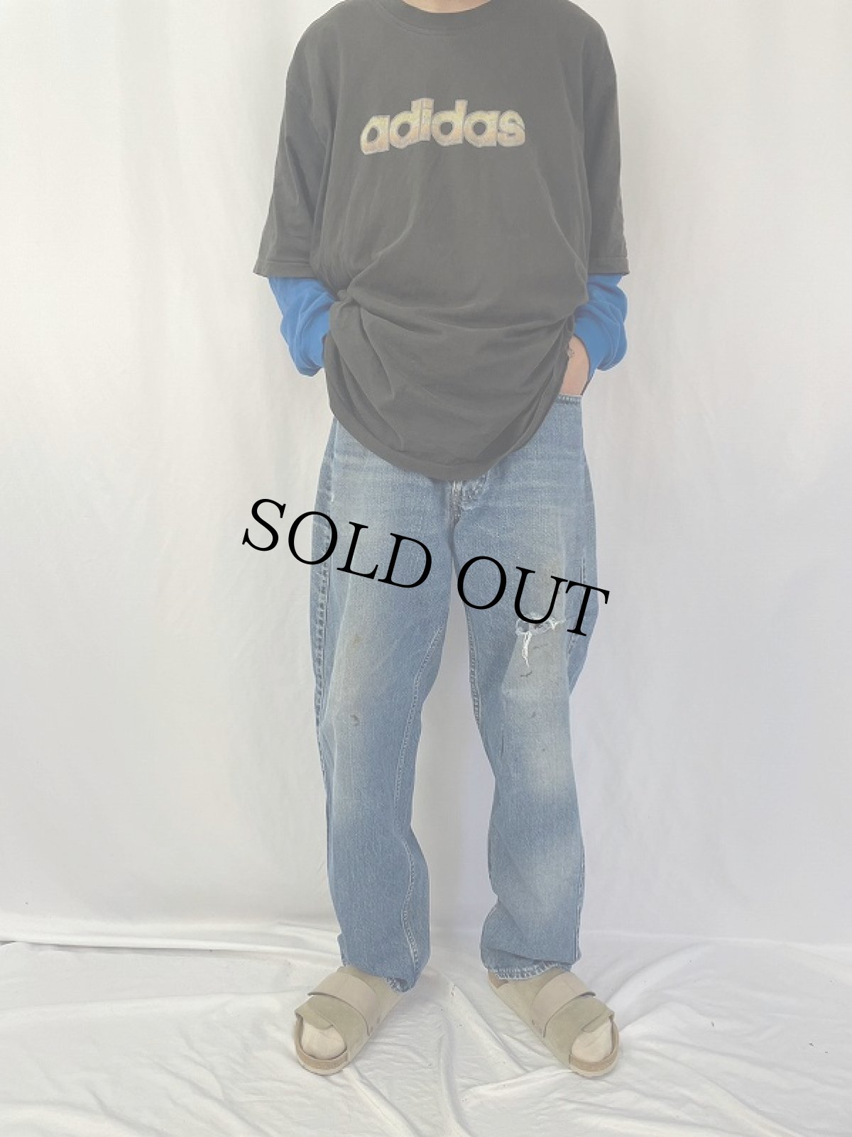 画像2: 90's Levi's SILVER TAB USA製 "BAGGY" デニムパンツ W35 (2)